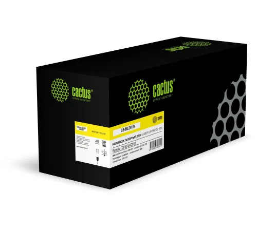 Картридж лазерный Cactus CS-IMC3510Y 842507 желтый (28000стр.) для Ricoh IM C3010/ IM C3510