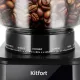 Кофемолка Kitfort КТ-7517 165Вт сист.помол.:жернова вместим.:275гр черный/серебристый