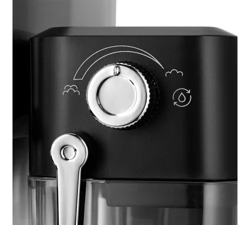 Кофеварка рожковая Kitfort КТ-7552 1350Вт серебристый/черный Кофеварка рожковая Kitfort КТ-7552 1350Вт серебристый/черный