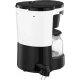 Кофеварка капельная Kitfort КТ-7486 550Вт черный/белый