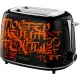 Тостер Kitfort КТ-6464 1080Вт черный/красный