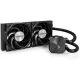 Система водяного охлаждения Montech HyperFlow Silent 240 Soc-AM5/AM4/1200/1700/1851 черный 4-pin 24.8dB Al 310W Ret (HS240BK)
