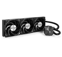 Система водяного охлаждения Montech HyperFlow Silent 360 Soc-AM5/AM4/1200/1700/1851 черный 4-pin 24.8dB Al 360W Ret (HS360BK)