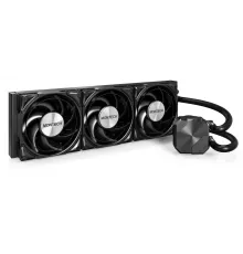 Система водяного охлаждения Montech HyperFlow Silent 360 Soc-AM5/AM4/1200/1700/1851 черный 4-pin 24.8dB Al 360W Ret (HS360BK)