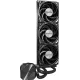 Система водяного охлаждения Montech HyperFlow Silent 360 Soc-AM5/AM4/1200/1700/1851 черный 4-pin 24.8dB Al 360W Ret (HS360BK)