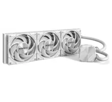 Система водяного охлаждения Montech HyperFlow Silent 360 Soc-AM5/AM4/1200/1700/1851 белый 4-pin 24.8dB Al 360W Ret (HS360WH)