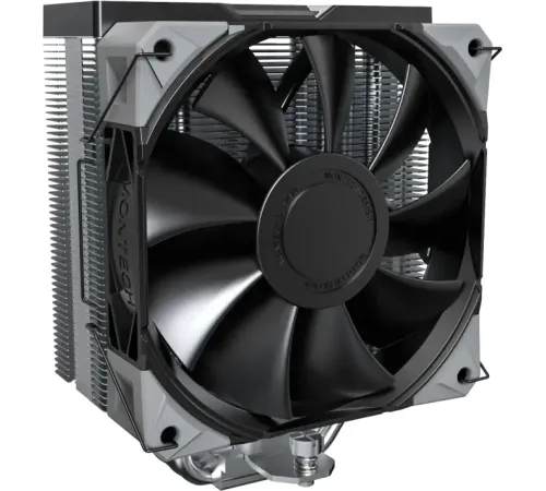 Устройство охлаждения(кулер) Montech NX400 Soc-AM5/AM4/1200/1700/1851 черный 4-pin 34.17dB Al+Cu 220W Ret (NX400BK)