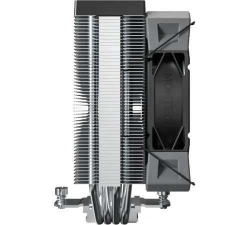 Устройство охлаждения(кулер) Montech NX400 Soc-AM5/AM4/1200/1700/1851 черный 4-pin 34.17dB Al+Cu 220W Ret (NX400BK)