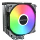 Устройство охлаждения(кулер) Montech NX400 ARGB Soc-AM5/AM4/1200/1700/1851 черный 4-pin 34.17dB Al+Cu 220W Ret (NX400ARGBBK)