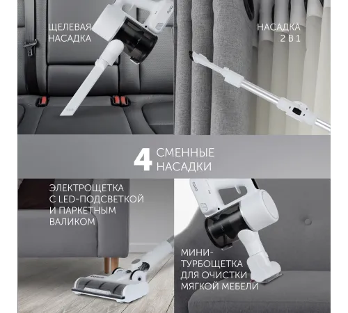 Пылесос Polaris PVCS 3060 100Вт белый