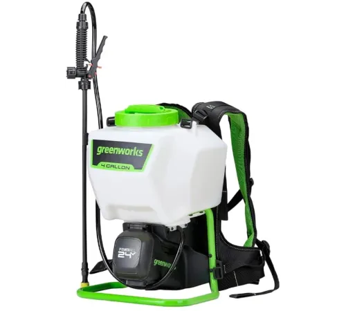 Опрыскиватель Greenworks G24BPSII аккум. ранц. 15л белый/зеленый (5300307UA)