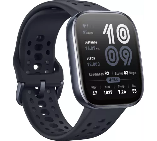 Смарт-часы Amazfit Bip 6 A2435 1.91" TFT корп.черный рем.черный (1747004)