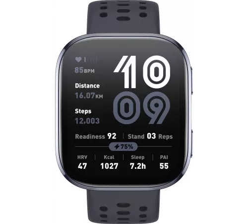 Смарт-часы Amazfit Bip 6 A2435 1.91" TFT корп.черный рем.черный (1747004)