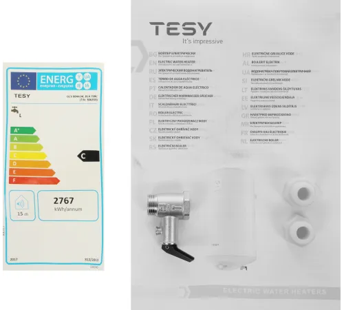 Водонагреватель Tesy Anticalc Ceramic GCV 804424С B14 TBRC 2.4кВт 80л электрический настенный/белый Водонагреватель Tesy Anticalc Ceramic GCV 804424С B14 TBRC 2.4кВт 80л электрический настенный/белый