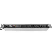 АВР Rem R-16-5C13-C19-T-440-2X1.8 1U 19" ввод:2xShuko выход:5xС13-1xC1916A черный