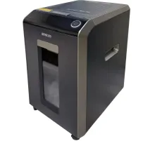 Шредер Office Kit SA200M1,9х10 черный/серый с автоподачей (секр.P-5) фрагменты 220лист. 40лтр. скобы пл.карты