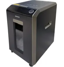 Шредер Office Kit SA200M1,9х10 черный/серый с автоподачей (секр.P-5) фрагменты 220лист. 40лтр. скобы пл.карты