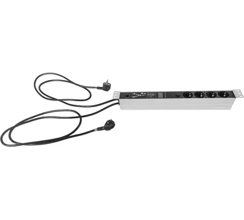 АВР Rem R-16-4S-T-440-2X1.8 1U 19" ввод:2xShuko выход:4xSchuko16A черный АВР Rem R-16-4S-T-440-2X1.8 1U 19" ввод:2xShuko выход:4xSchuko16A черный