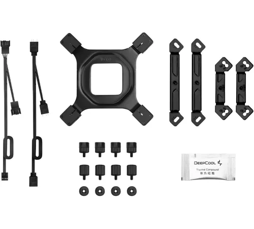 Устройство охлаждения(кулер) Deepcool AG620 Bk V2 ARGB Soc-AM5/AM4/1200/1700/1851 черный 4-pin 15-29dB Al+Cu 260W 1330gr Ret (R-AG620-BKAMMN-GJD) Устройство охлаждения(кулер) Deepcool AG620 Bk V2 ARGB Soc-AM5/AM4/1200/1700/1851 черный 4-pin 15-29dB Al+Cu 260W 1330gr Ret (R-AG620-BKAMMN-GJD)