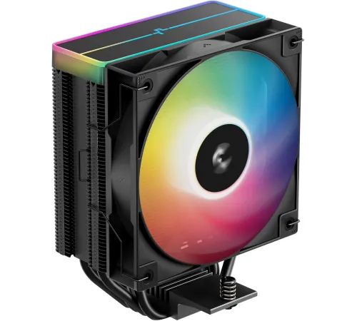 Устройство охлаждения(кулер) Deepcool AG400 Bk V2 ARGB Soc-AM5/AM4/1200/1700/1851 черный 4-pin 31.6dB Al+Cu 220W 643gr Ret (R-AG400-BKAMMN-GJD) Устройство охлаждения(кулер) Deepcool AG400 Bk V2 ARGB Soc-AM5/AM4/1200/1700/1851 черный 4-pin 31.6dB Al+Cu 220W 643gr Ret (R-AG400-BKAMMN-GJD)