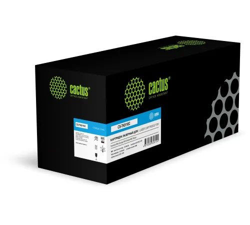 Картридж лазерный Cactus CS-TK8110C TK-8110C Asia-Pacific голубой (6000стр.) для Kyocera Mita Ecosys M8124cidn/M8130cidn