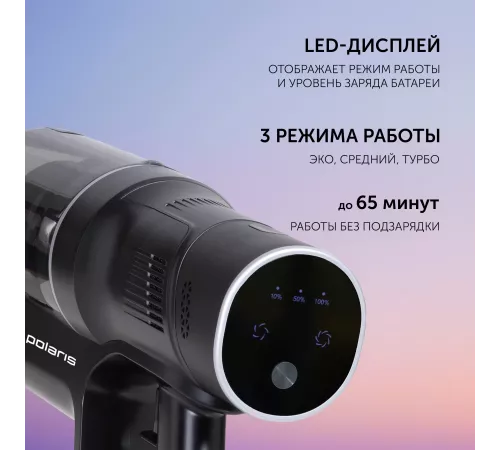 Пылесос Polaris FusionPro PVCS 4010 450Вт черный