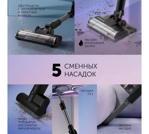 Пылесос Polaris FusionPro PVCS 4010 450Вт черный