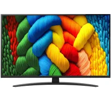Телевизор LED LG 43" 43NANO81A6A.ARUG синяя сажа 4K Ultra HD 60Hz DVB-T DVB-T2 DVB-C DVB-S DVB-S2 USB WiFi Smart TV