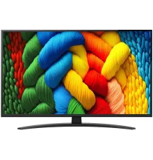 Телевизор LED LG 43" 43NANO81A6A.ARUG синяя сажа 4K Ultra HD 60Hz DVB-T DVB-T2 DVB-C DVB-S DVB-S2 USB WiFi Smart TV