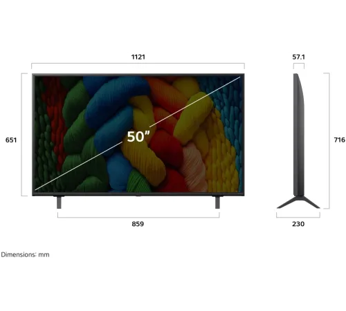 Телевизор LED LG 50" 50NANO81A6A.ARUG синяя сажа 4K Ultra HD 60Hz DVB-T DVB-T2 DVB-C DVB-S DVB-S2 USB WiFi Smart TV Телевизор LED LG 50" 50NANO81A6A.ARUG синяя сажа 4K Ultra HD 60Hz DVB-T DVB-T2 DVB-C DVB-S DVB-S2 USB WiFi Smart TV