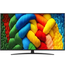 Телевизор LED LG 55" 55NANO81A6A.ARUG синяя сажа 4K Ultra HD 60Hz DVB-T DVB-T2 DVB-C DVB-S DVB-S2 USB WiFi Smart TV