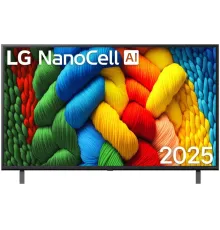 Телевизор LED LG 65" 65NANO80A6B.ARUG синяя сажа 4K Ultra HD 60Hz DVB-T DVB-T2 DVB-C DVB-S DVB-S2 USB WiFi Smart TV