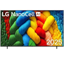 Телевизор LED LG 86" 86NANO81A6A.ARUG черный титан 4K Ultra HD 60Hz DVB-T DVB-T2 DVB-C DVB-S DVB-S2 USB WiFi Smart TV