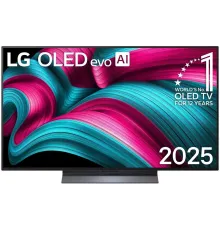 Телевизор OLED LG 65" OLED65C5RLA.ARUG черный/серебристый 4K Ultra HD 120Hz DVB-T DVB-T2 DVB-C DVB-S2 USB WiFi Smart TV