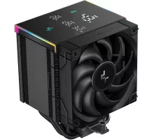 Устройство охлаждения(кулер) Deepcool AK500 Digital Pro ARGB Soc-AM5/AM4/1200/1700/1851 черный 4-pin 25dB Al+Cu LCD 240W 1346gr Ret (R-AK500-BKAPMN-G)