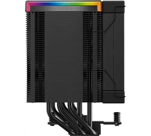 Устройство охлаждения(кулер) Deepcool AK500 Digital Pro ARGB Soc-AM5/AM4/1200/1700/1851 черный 4-pin 25dB Al+Cu LCD 240W 1346gr Ret (R-AK500-BKAPMN-G)