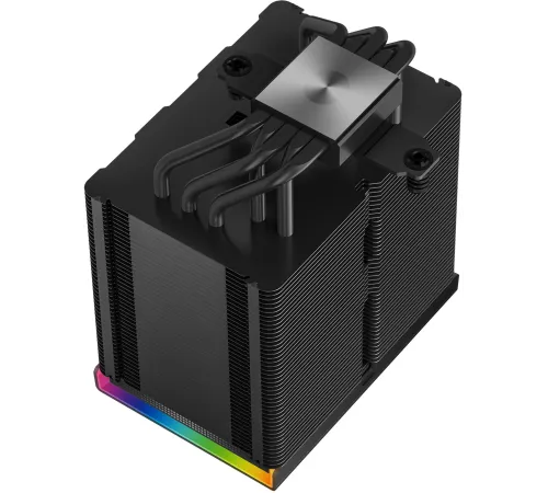 Устройство охлаждения(кулер) Deepcool AK500 Digital Pro ARGB Soc-AM5/AM4/1200/1700/1851 черный 4-pin 25dB Al+Cu LCD 240W 1346gr Ret (R-AK500-BKAPMN-G)