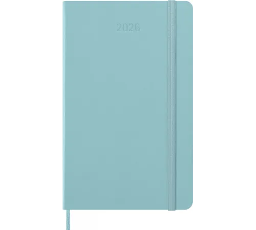 Еженедельник Moleskine CLASSIC WKNT Large 130х210мм 144стр. аквамарин