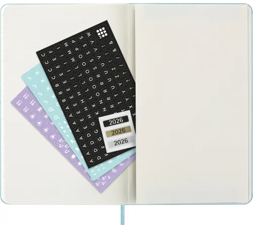 Еженедельник Moleskine CLASSIC WKNT Large 130х210мм 144стр. аквамарин