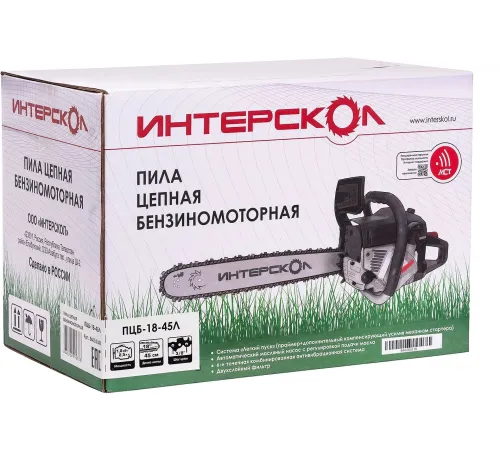 ИНТЕРСКОЛ ПЦБ-18/45Л пила цепная бензиномоторная [844.0.0.40]