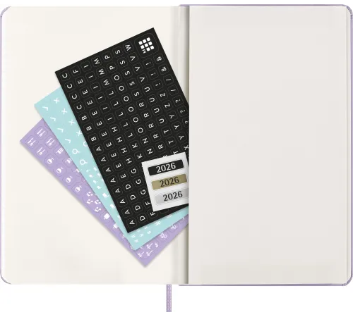 Ежедневник Moleskine CLASSIC Large 130х210мм 400стр. сиреневый