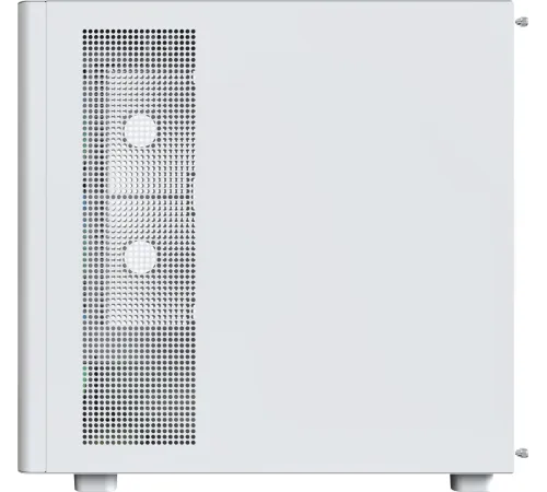 Корпус Montech XR Wood белый без БП ATX 3x120mm 2xUSB3.0 audio bott PSU