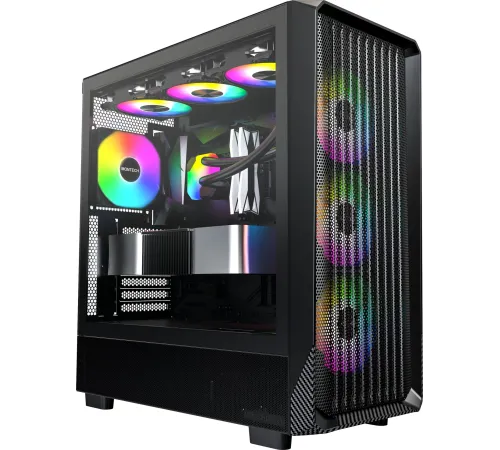 Корпус Montech X5 черный без БП ATX 4x120mm 1xUSB2.0 1xUSB3.0 audio bott PSU Корпус Montech X5 черный без БП ATX 4x120mm 1xUSB2.0 1xUSB3.0 audio bott PSU