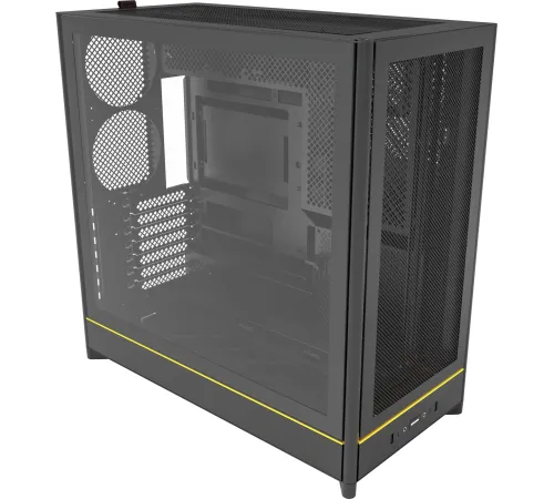 Корпус Montech HS01 черный без БП ATX 2xUSB3.0 1xUSB3.1 audio bott PSU