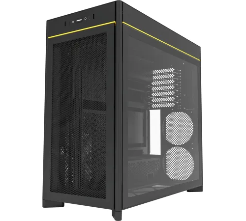 Корпус Montech HS01 черный без БП ATX 2xUSB3.0 1xUSB3.1 audio bott PSU
