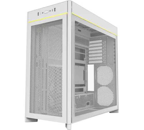 Корпус Montech HS01 белый без БП ATX 2xUSB3.0 audio bott PSU Корпус Montech HS01 белый без БП ATX 2xUSB3.0 audio bott PSU