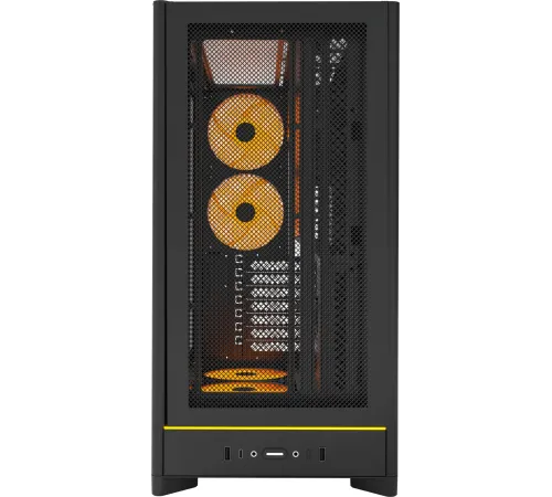 Корпус Montech HS01 PRO черный без БП ATX 5x120mm 2xUSB3.0 1xUSB3.1 audio