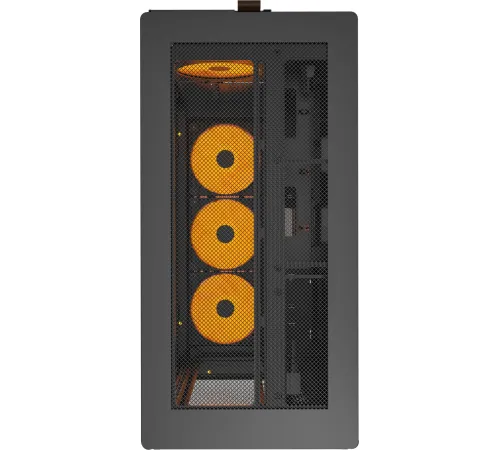 Корпус Montech HS01 PRO черный без БП ATX 5x120mm 2xUSB3.0 1xUSB3.1 audio