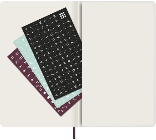 Еженедельник Moleskine PRECIOUS & ETHICAL MAMBA Large 130х210мм обложка экокожа 144стр. бургунди