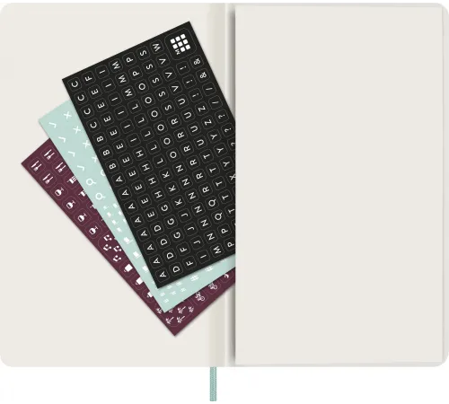 Еженедельник Moleskine PRECIOUS & ETHICAL MAMBA Large 130х210мм обложка экокожа 144стр. бирюзовый